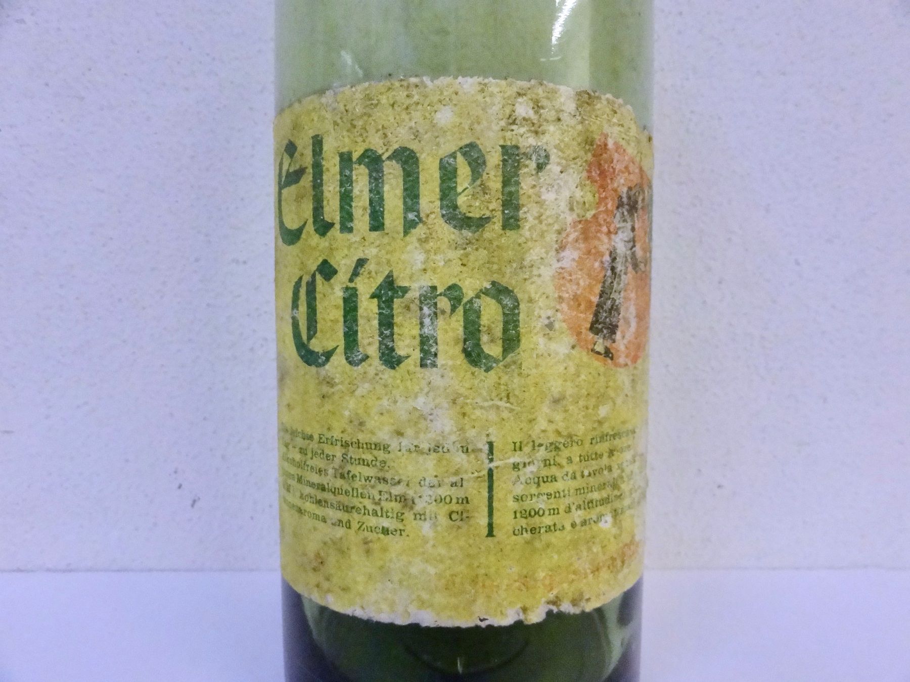 Gläser, Krüge & Flaschen: alte Flasche ELMER CITRO 1955 BÜLACH – Gebraucht aus Kerzers von Flaschenposten 2