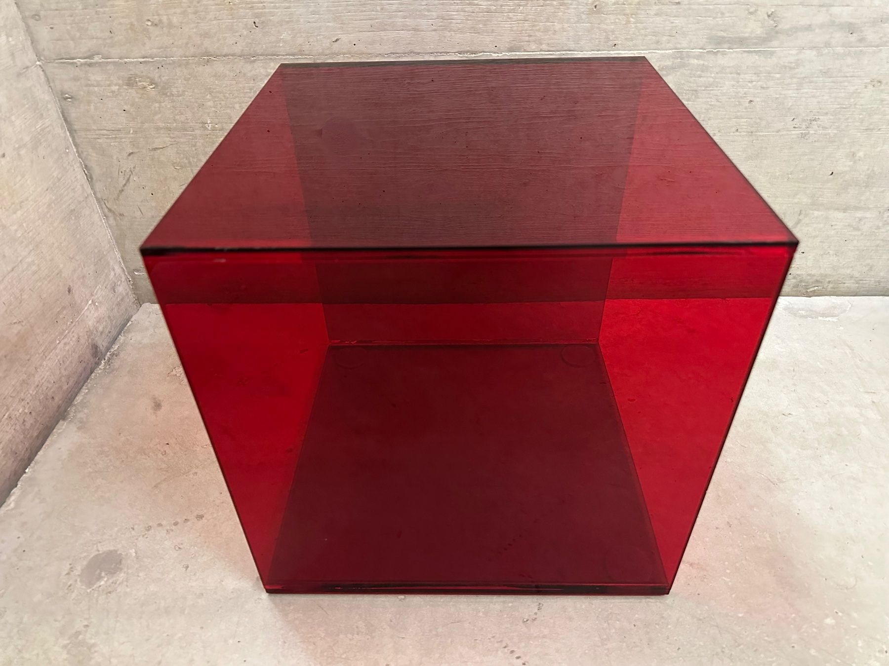 Tavoli: Cube side table plexiglass ❤ Beistelltisch Würfel Plexiglas – Usato da Zuerich venduto da mas925 6
