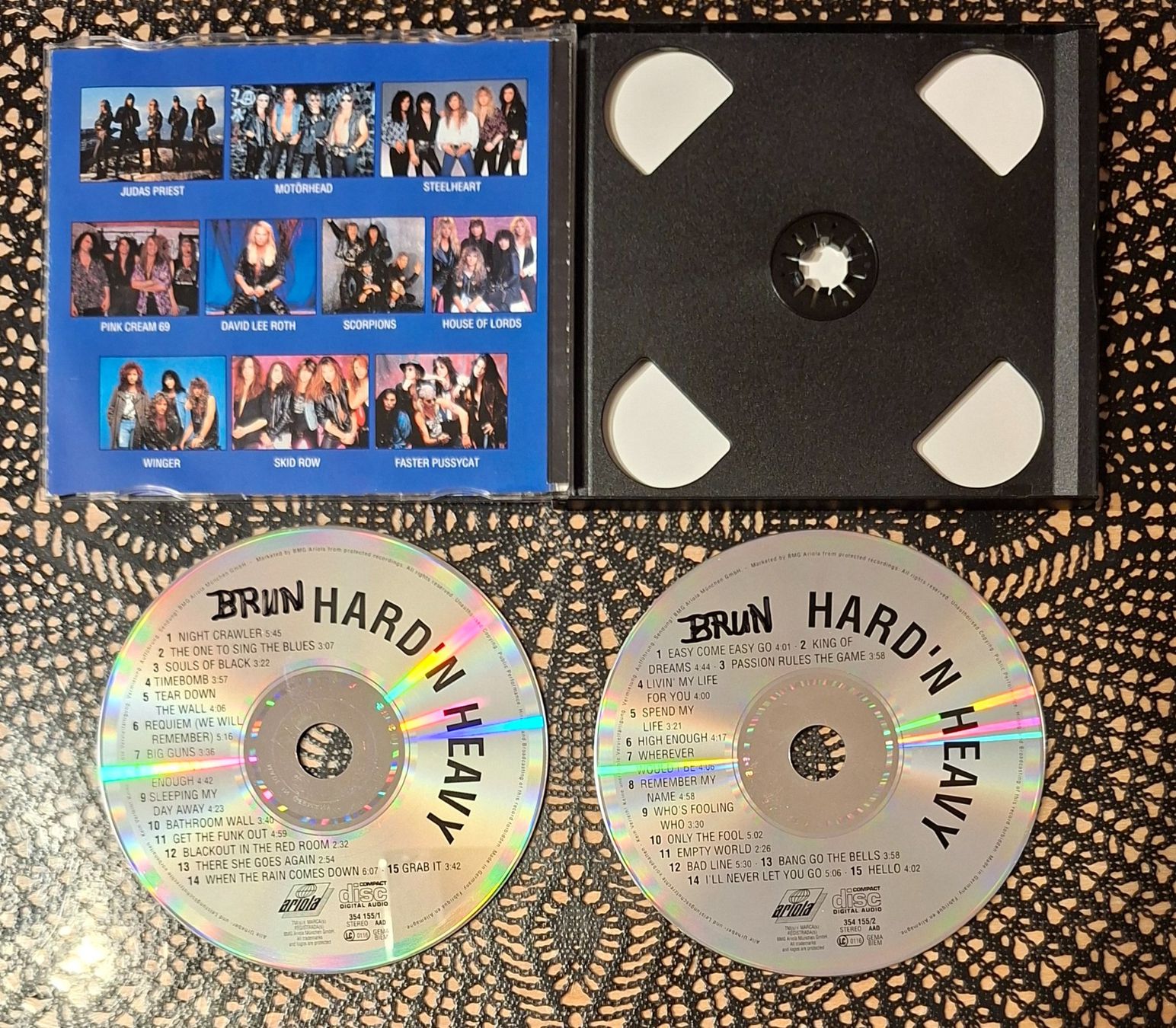 CD: Hard 'N Heavy '91, Hard Rock Compilation 2CD Sampler 1991 – Usato da Schönenberg TG venduto da Gregolino76 2
