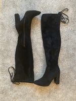 Sofran Italy Damen Overknee Stiefel Gr. 39 – Schwarz