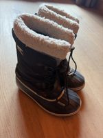 Sorel Winterstiefel schwarz Grösse 35 gefüttert