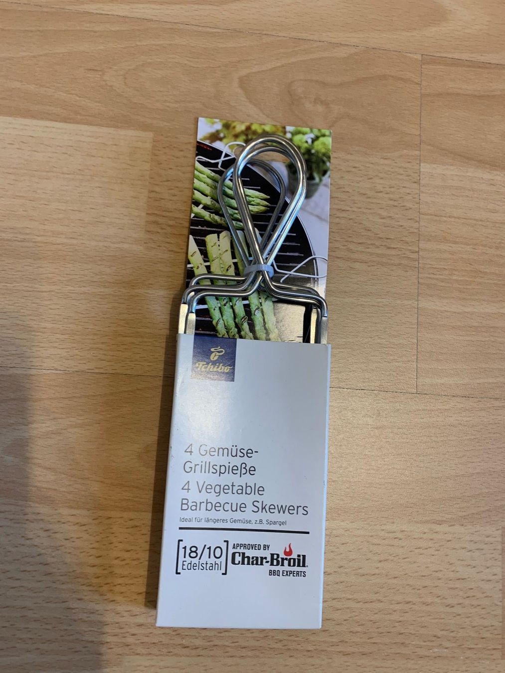 Elettrodomestici da cucina: 4 Grillgemüsespiesse Tchibo – Nuovo e nell'imballaggio originale da Biel/Bienne venduto da SandraDG