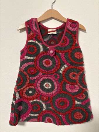 Trocadero Woll-Kleid, Gr. 104, Top Zustand