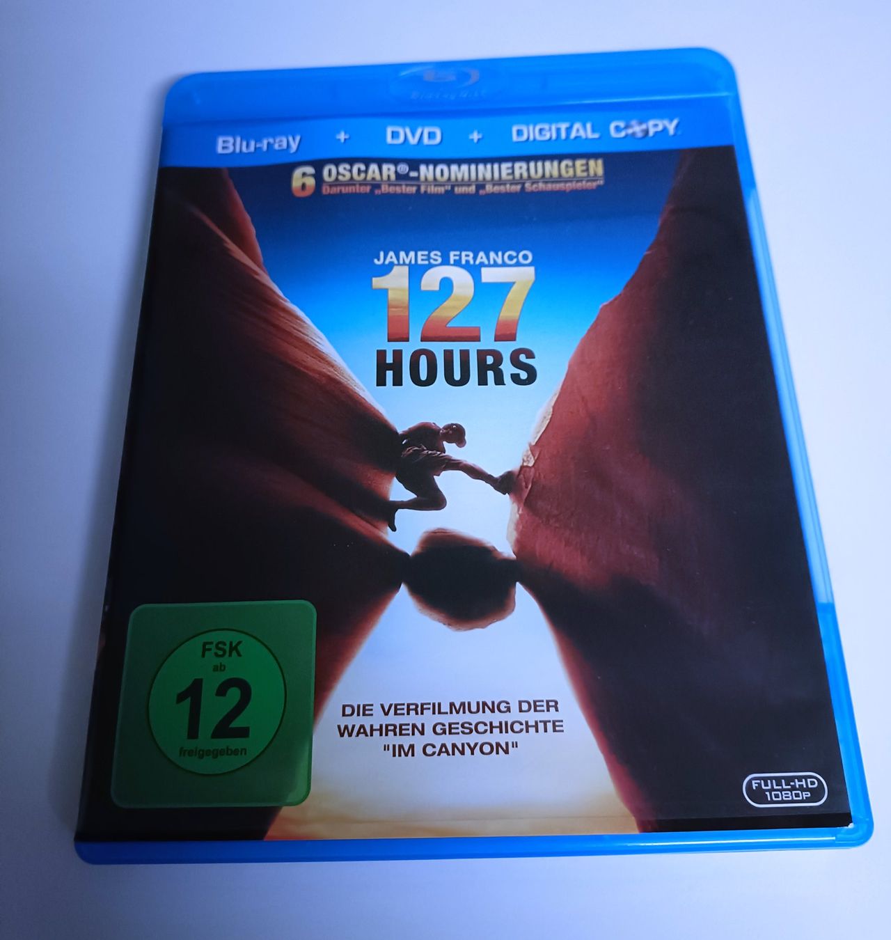 Tutti i DVDs: 127 Hours (Blue-ray + DVD) – Usato da Köniz venduto da Movieportal007