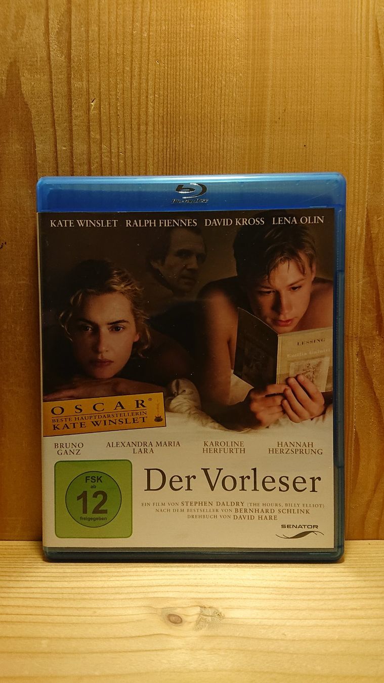 Tous les DVDs: DER VORLESER Blu-Ray mit Kate Winslet – D'occasion à Wilderswil par Exebub