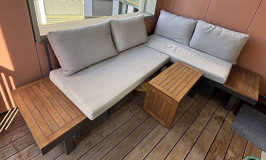 Divani: Garten- / Balkonmöbel Lounge Set variabel zusammenstellbar – Usato da Zürich venduto da roo_8xd6 1