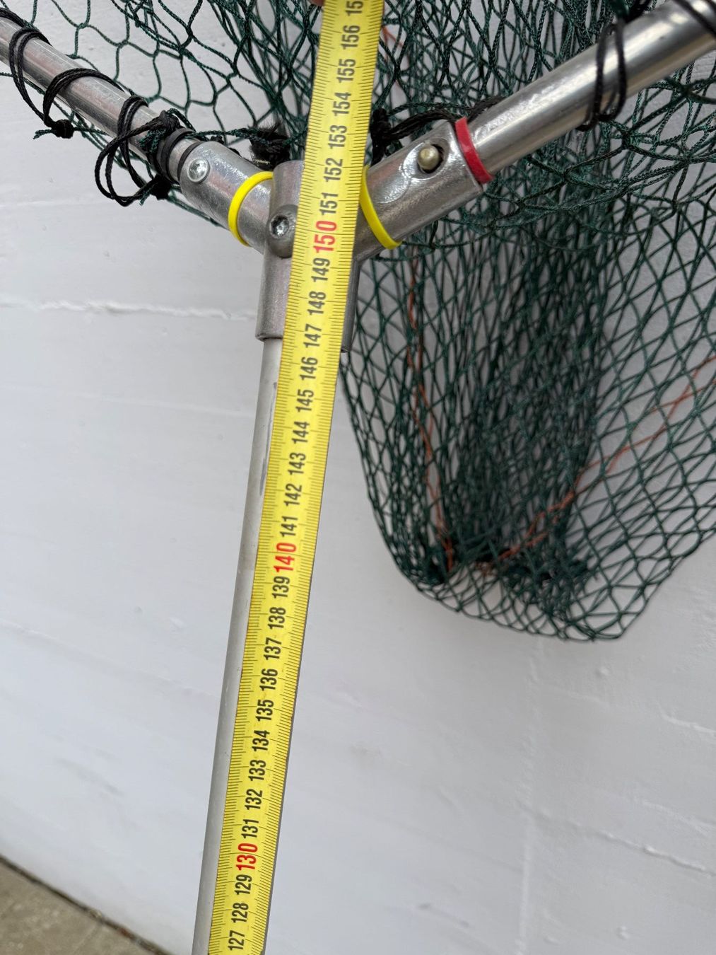 Canne da pesca: Fischkescher Aluminium mit Teleskopstiel – Nuovo (secondo la descrizione) da Hagenbuch ZH venduto da buell06 3
