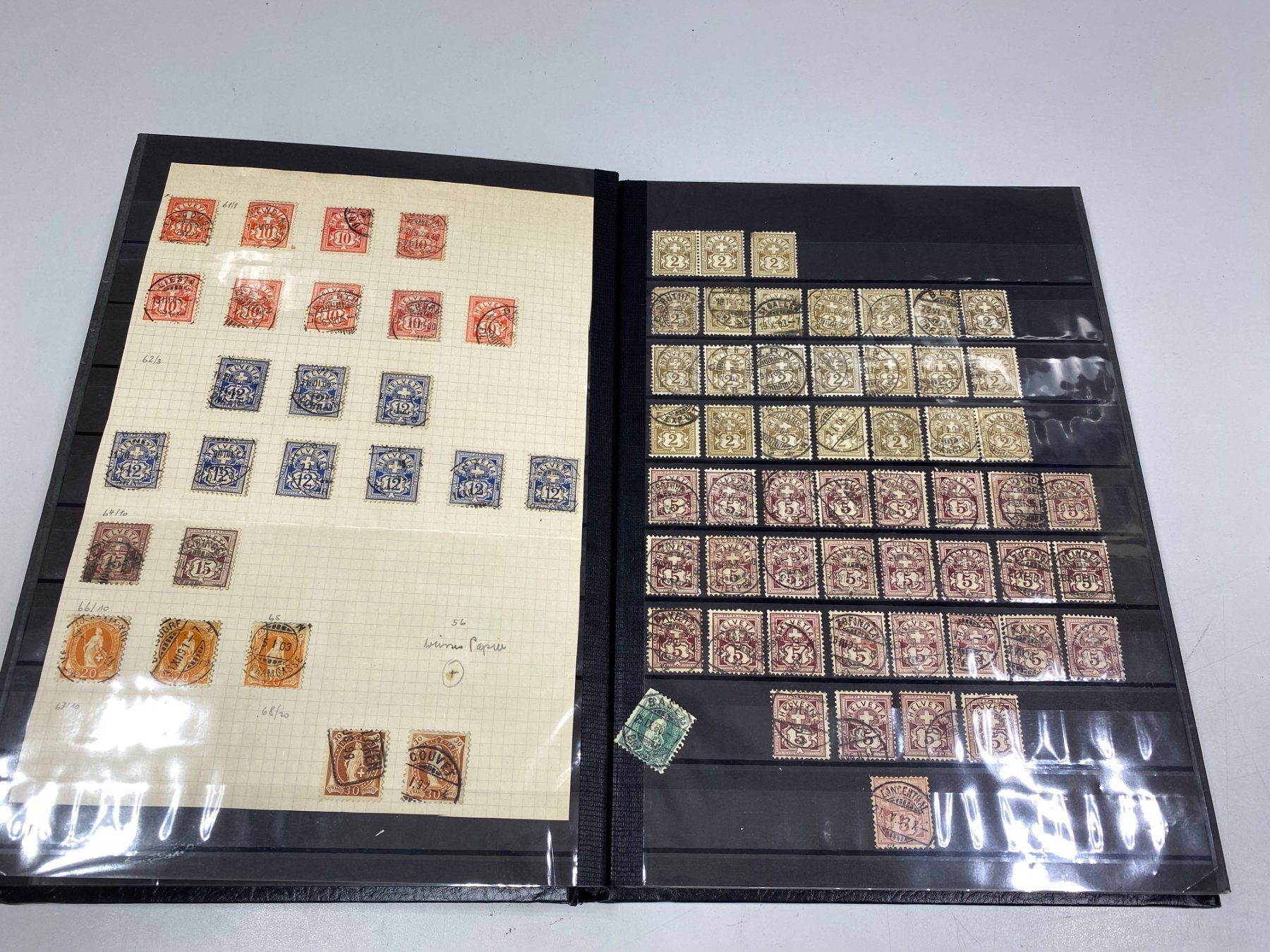 Tutti i francobolli: LOT CH Briefmarken ab 1850 /i502 – Usato da Bern venduto da JMsoehne1987 2