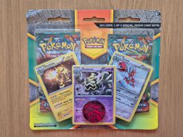 Pokemon XY: Furious Fists 2-Pack Blister with 3 Promos EN