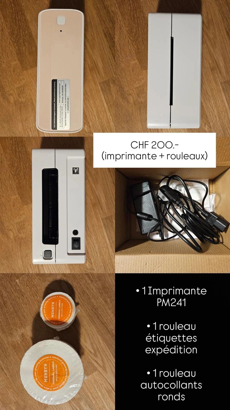 Stampanti: Imprimante Phomemo neuve + 2 rouleaux – Nuovo (secondo la descrizione) da Bulle venduto da janeyreadsonthetrain