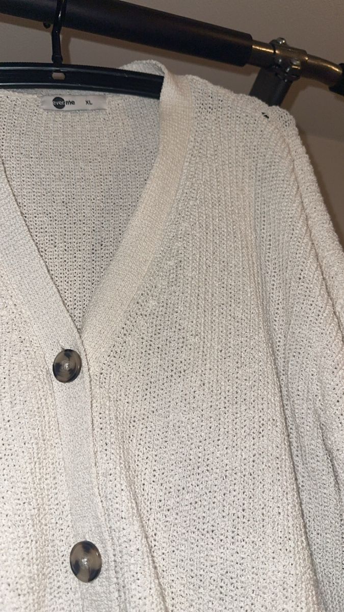 Jacken: Strickjacke weiss Gr XL – Gebraucht aus Oftringen von tola19 2