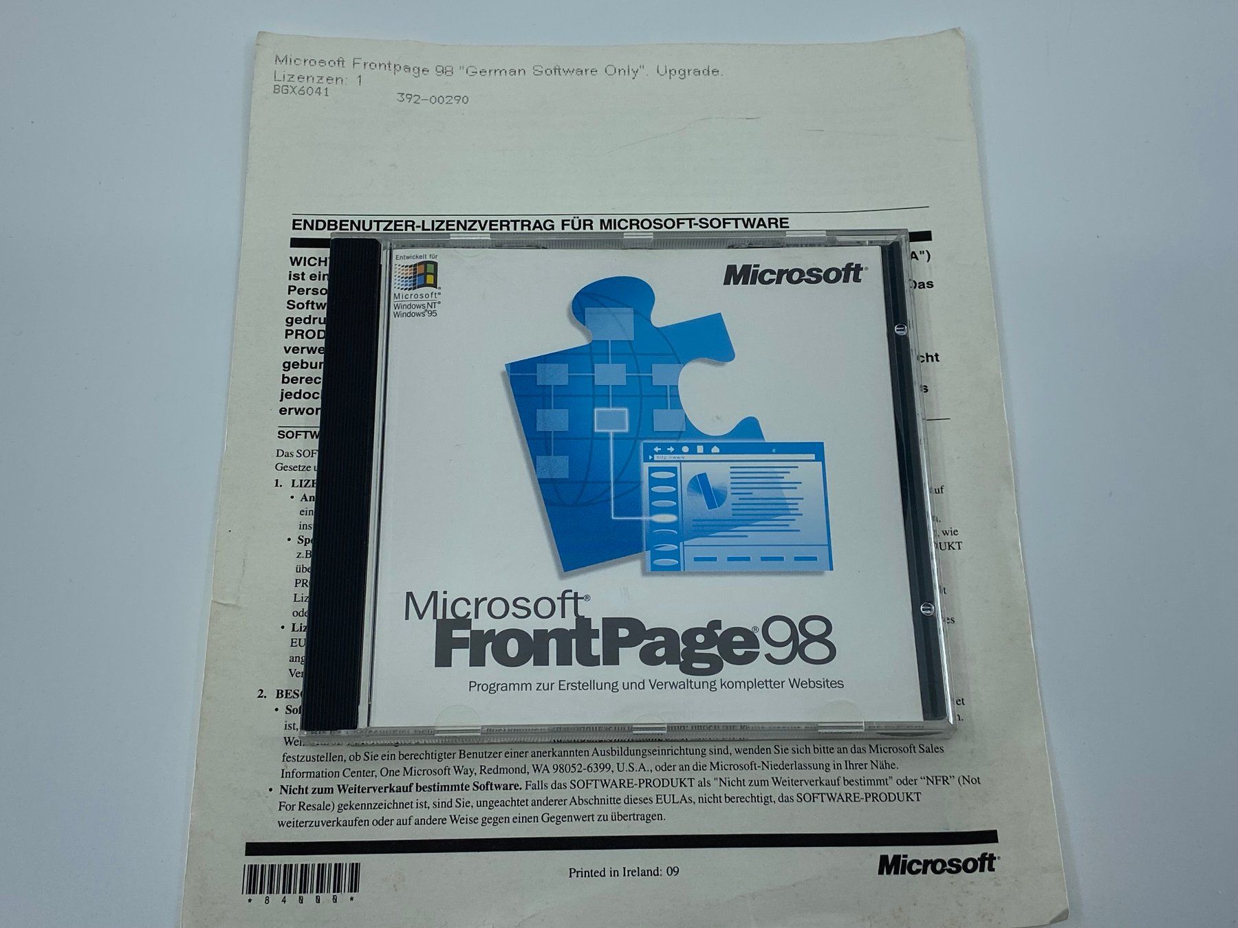 Microsoft Software: Microsoft FrontPage 98 Update für Windows – Nuovo (secondo la descrizione) da Langwiesen venduto da Restposten-24