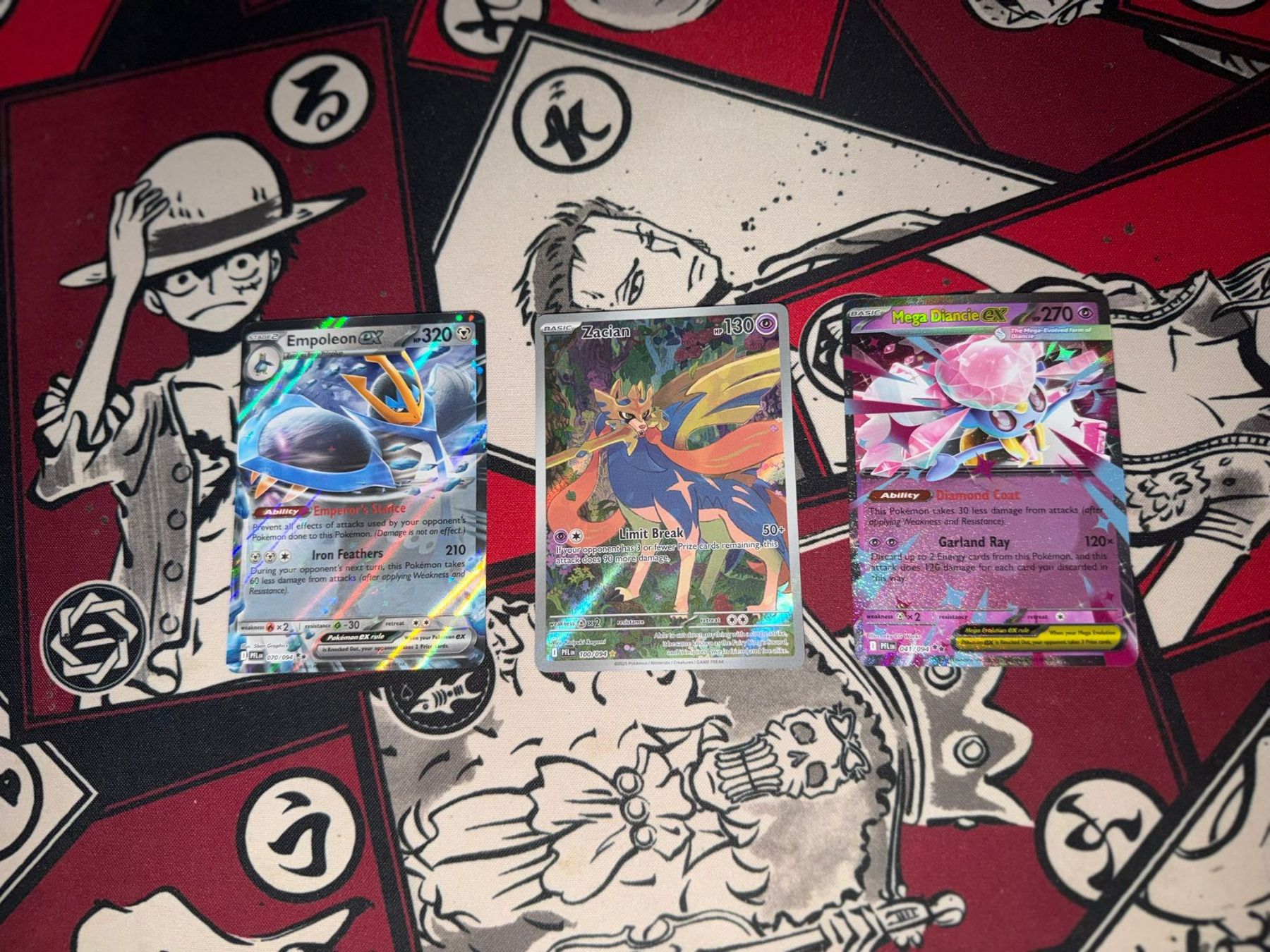 Pokémon Sammelbilder & Trading cards: Empoleon ex, Zacian & Mega Diancie ex EG – Neu (gemäss Beschreibung) aus Wil SG von V_V_TCG