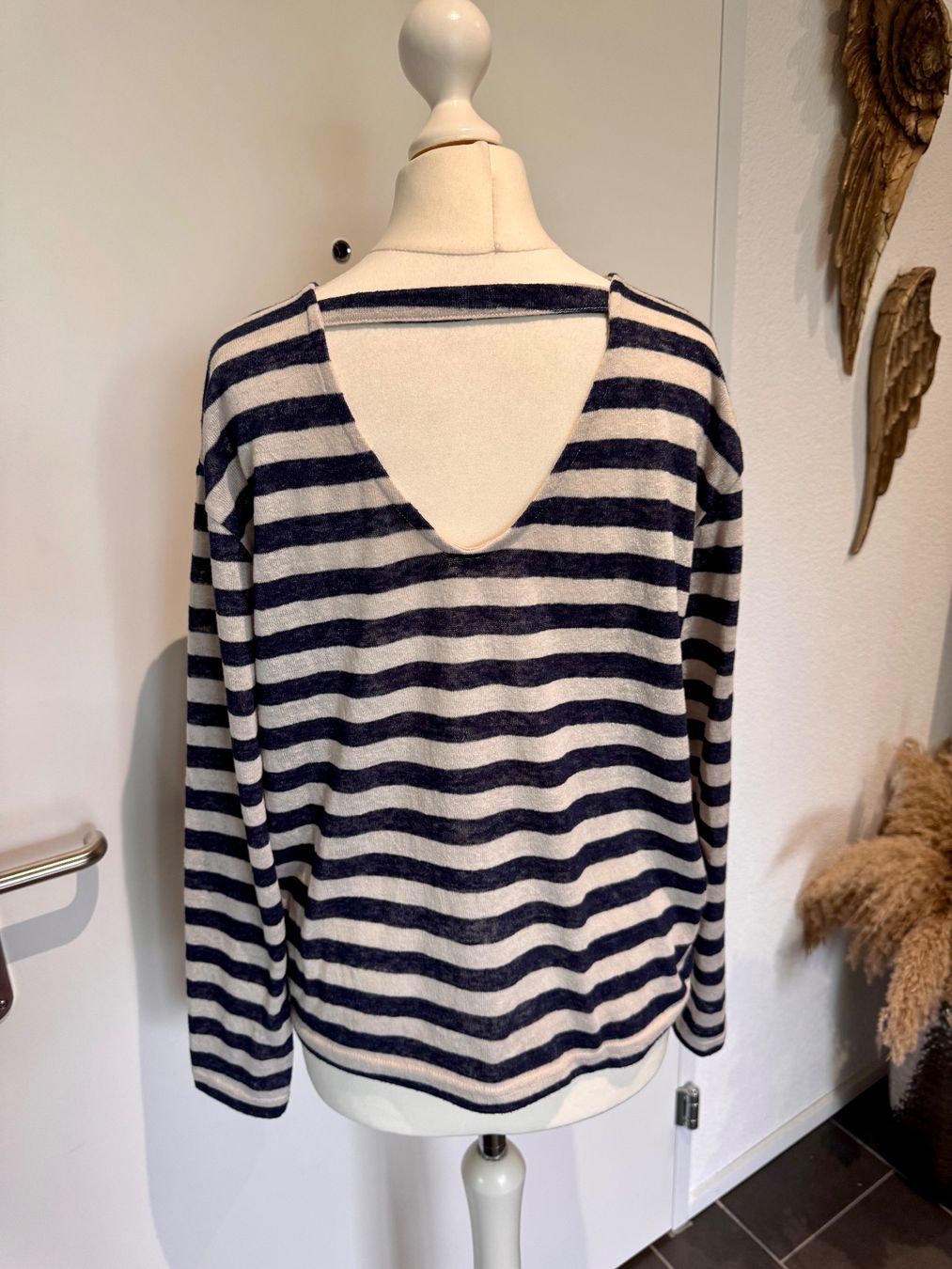 Only Maglioni & Felpe: Dünner Pullover gestreift von Only Gr. XS beige blau – Usato da Rothrist venduto da Fondgruebe 2