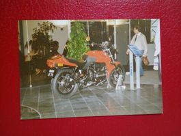 Photokarte Motorrad BMW K 75