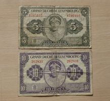 Luxembourg ++ 5 und 10 Francs ND