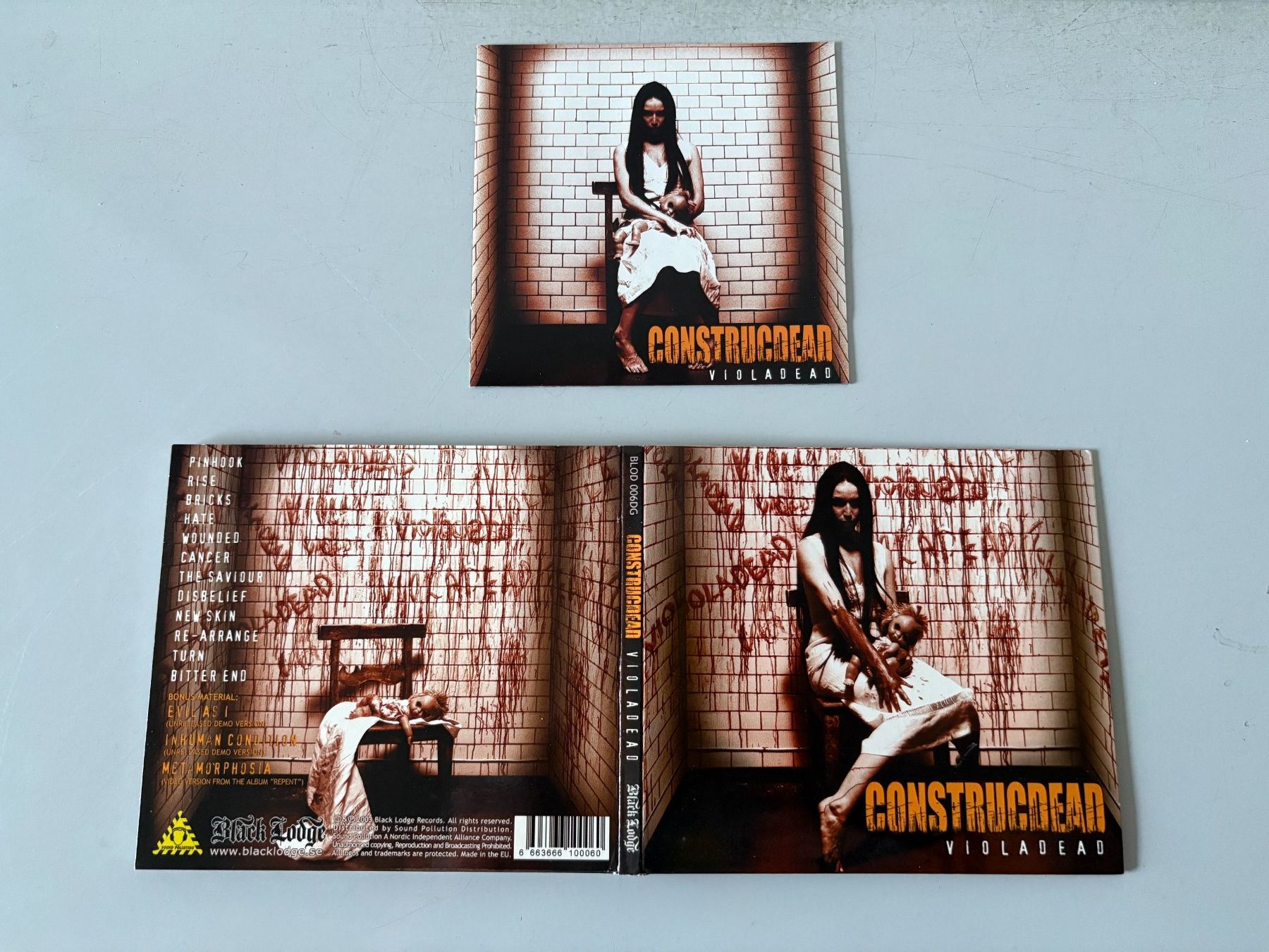 CD: CONSTRUCDEAD - Violadead CD Digipak Melodic Death Metal – Usato da Wiedlisbach venduto da Andrisa
