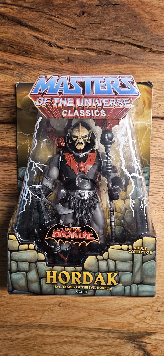 Statuette: MOTUC Hordak – Nuovo e nell'imballaggio originale da Strengelbach venduto da Lordschubi
