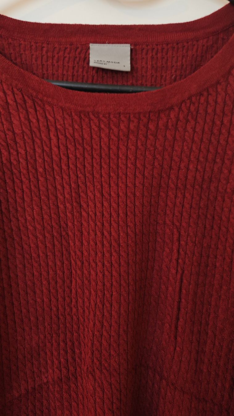 Maglioni & Felpe: Vero Moda Damenpullover Gr. S, weinrot – Usato da Bülach venduto da mastika82 2