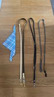 3 Hundeleinen unbenutzt und 1 Hunde Halstuch