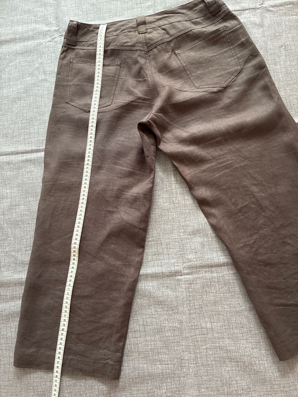 Pantaloni: 7/8 Leinenhose von Serafini Gr. 42 – Usato da Davos Platz venduto da nanigl 4