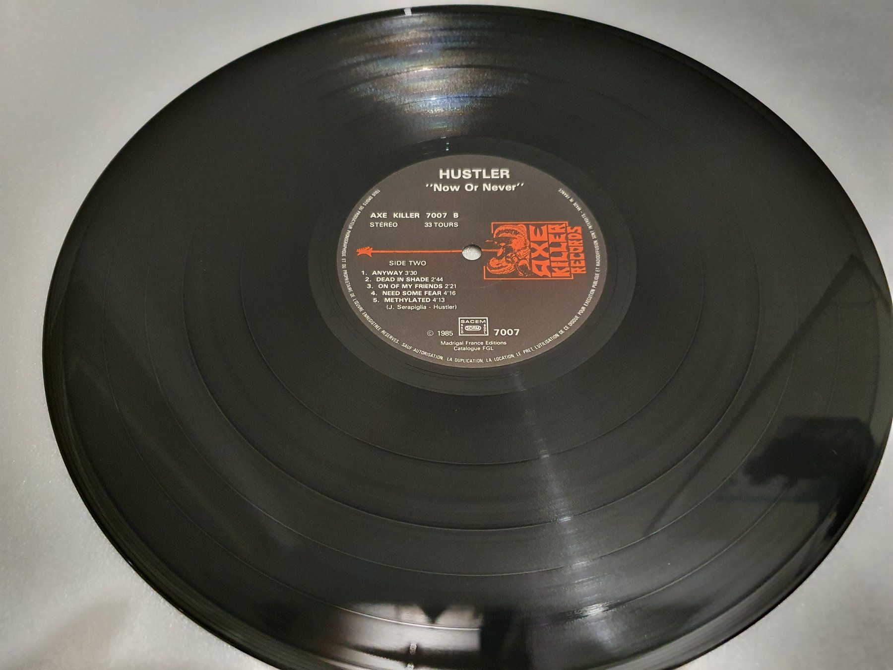 Schallplatten: Hustler – Now Or Never – Gebraucht aus Uster von Vinyl-Leidenschaft 5