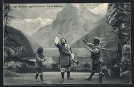 Altdorf, Tell's Rettung bei der Tell-Auf