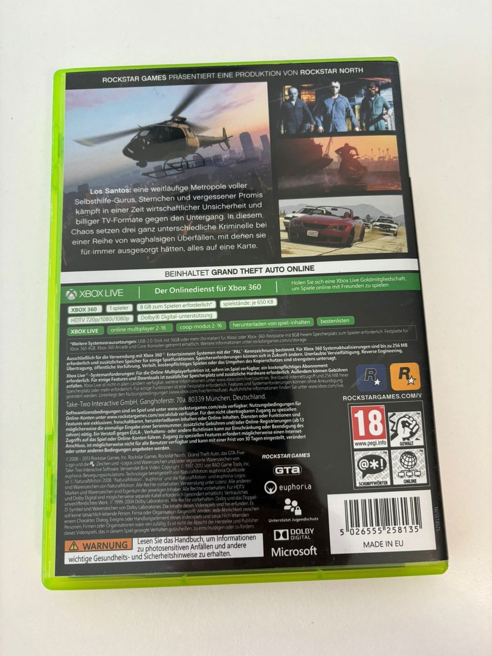 Giochi: Grand Theft Auto Five 5 (XBOX 360) – Usato da Herisau venduto da Seyashop1 2