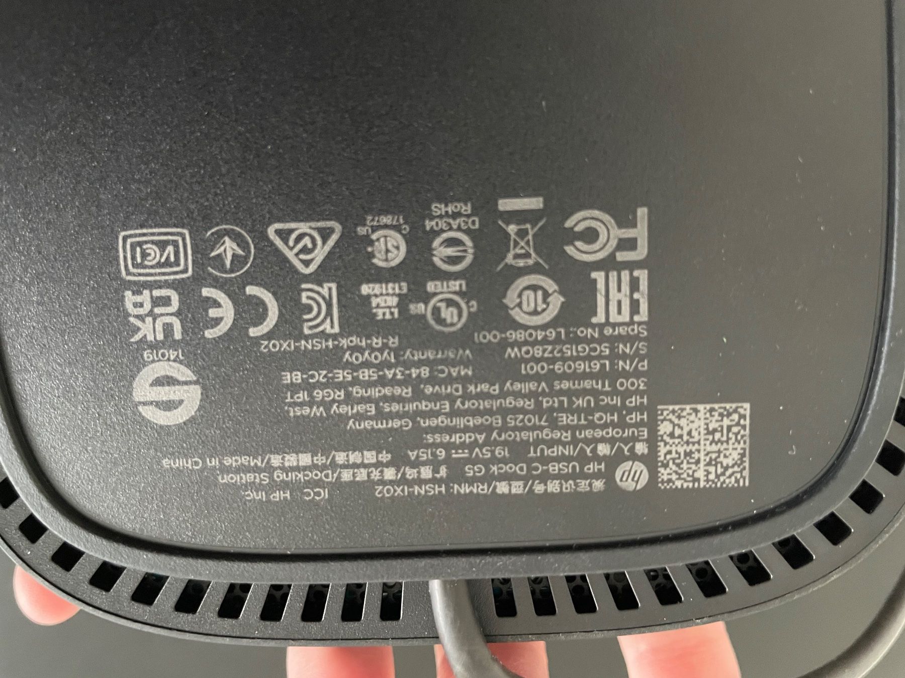 Hewlett Packard Docking station: HP USB-C Dock G5 - – Usato da Remigen venduto da minnion96 2
