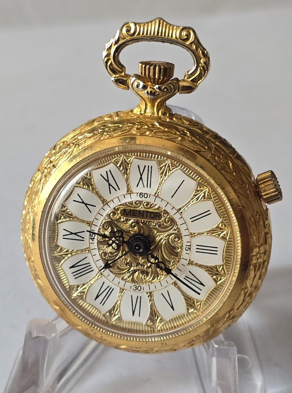 Uhren: Taschenuhr MENTOR  mit Wecker – Gebraucht aus Ennetbürgen von 50shafali53