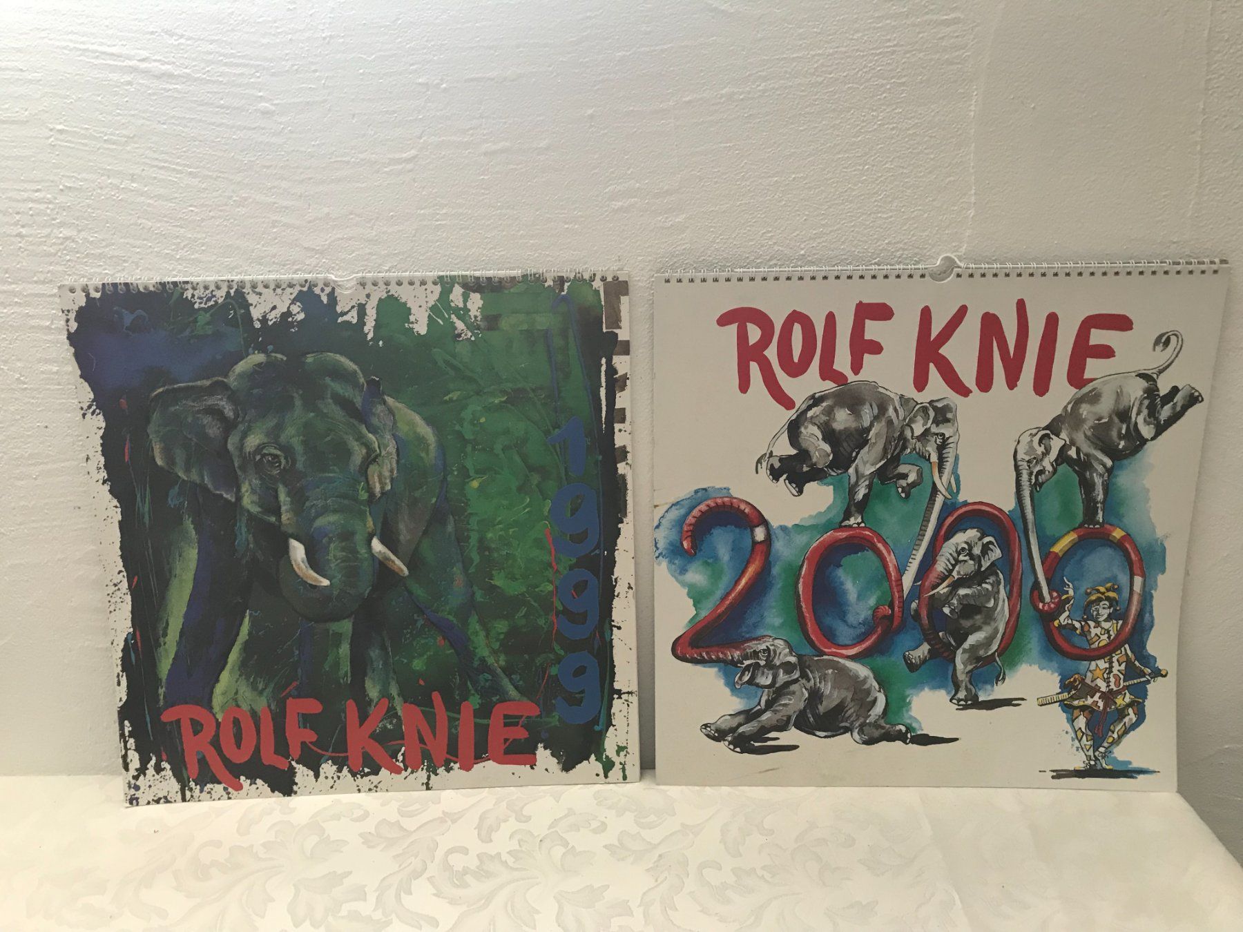 Calendari: 7,rolf knie kalender – Usato da Siebnen venduto da Floki3