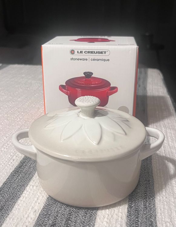 Mini Cocotte Mit Farbigem Knauf Aus Steinzeug – NRCBF