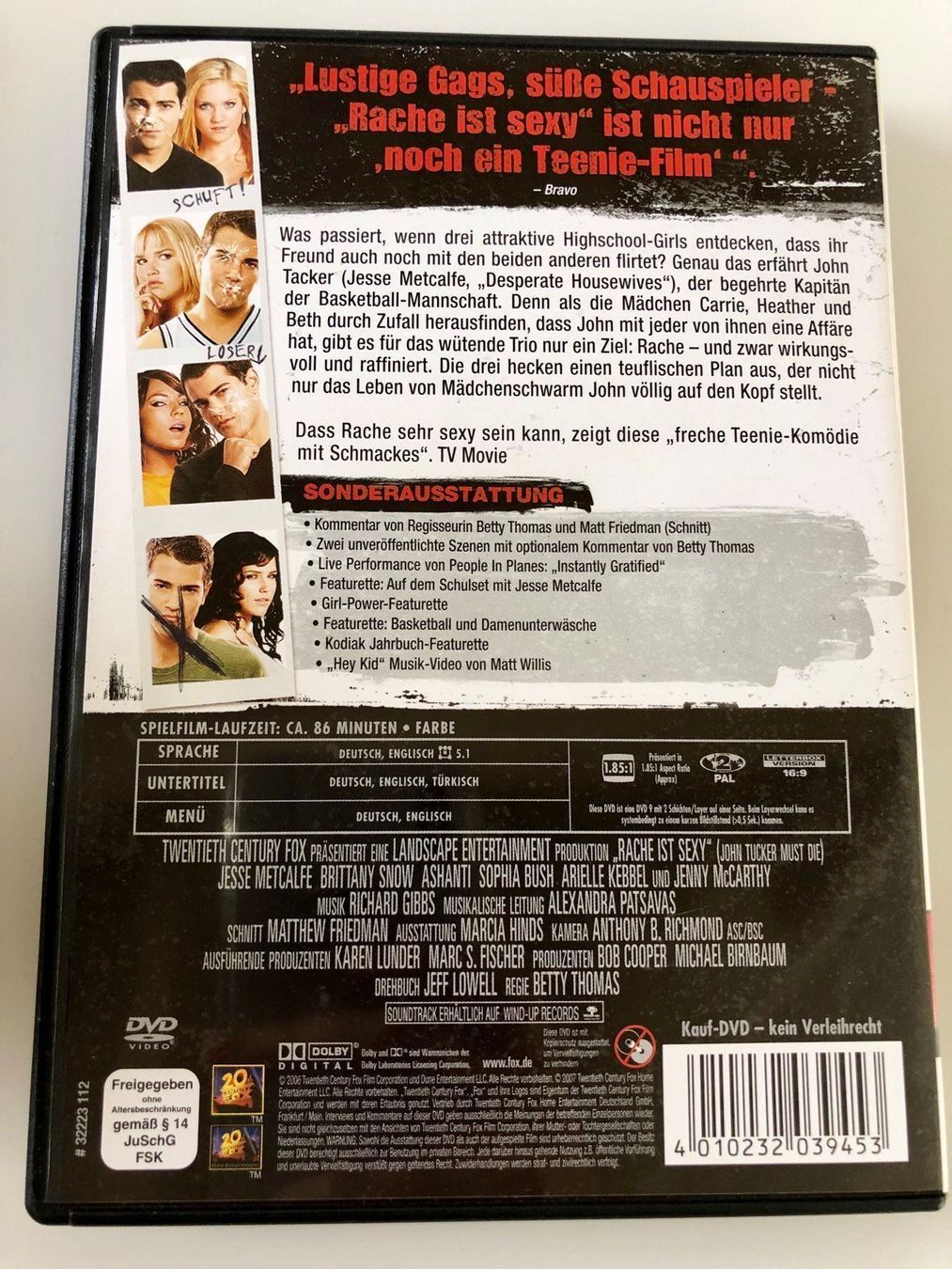Tutti i DVDs: DVD - RACHE IST SEXY! – Usato da Gommiswald venduto da Aloha.Spirit 1