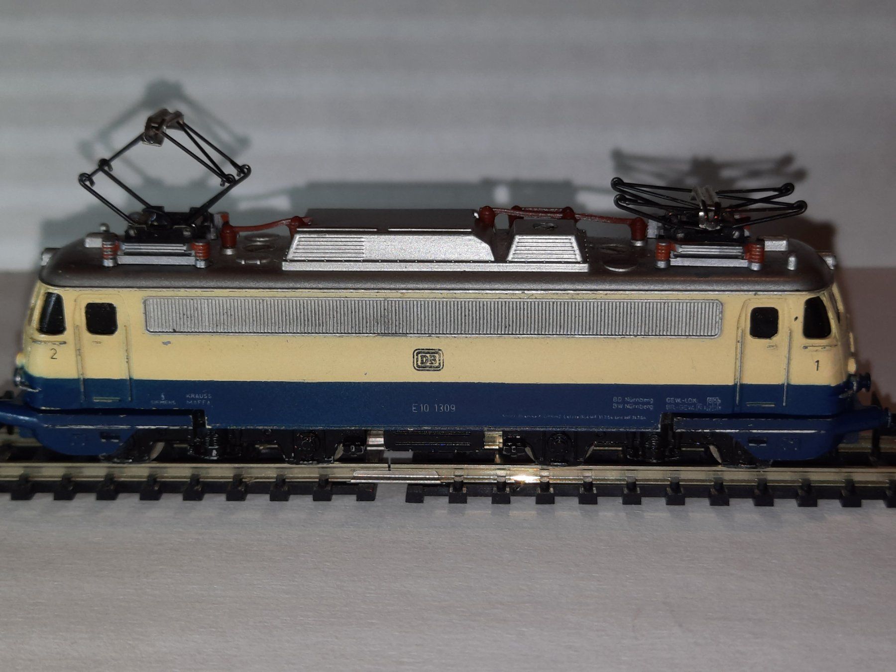 Trix Modellini di ferrovie: Minitrix DB E10 1309 aus Set 1904, gebraucht, siehe Bilder – Usato da Malleray venduto da dd2501 2