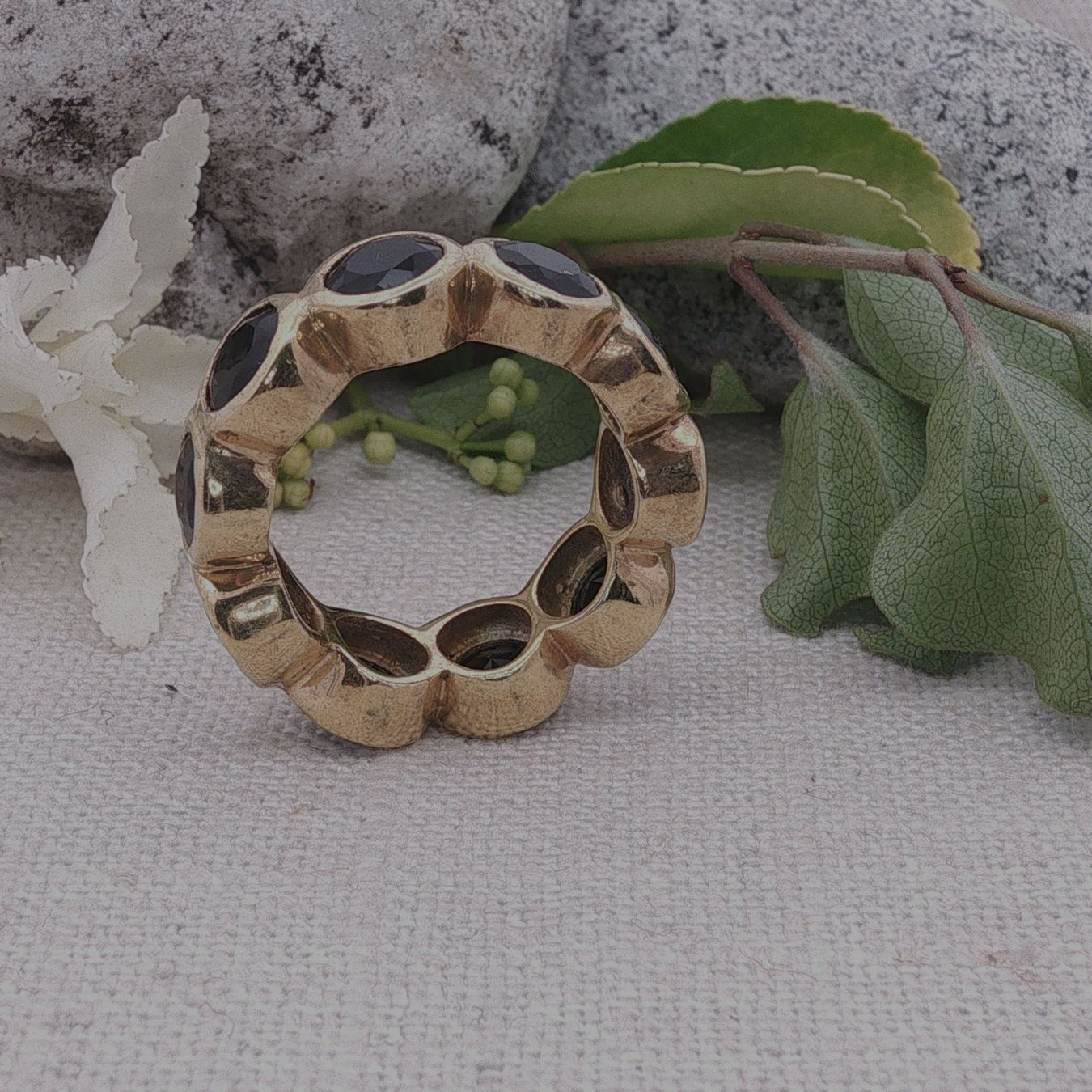 Olga Ribler Anelli: Memory Ring ONYX , Sterling Silber 925 – Grösse 55 – Nuovo (secondo la descrizione) da Luzern venduto da Schmuckoutlet 1