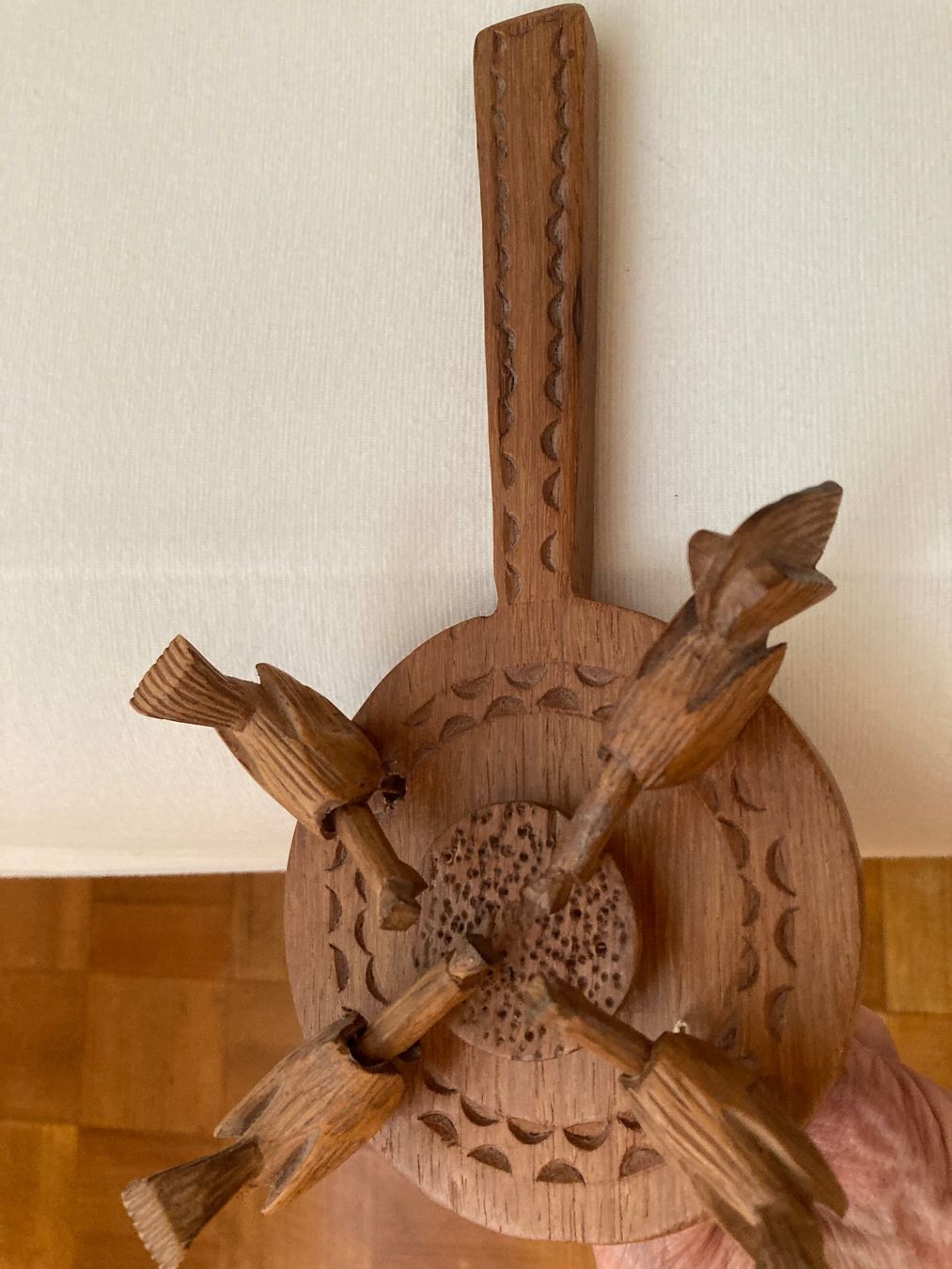 Giocattoli: Holz-Spielzeug - pickende Hühner – Usato da Liebefeld venduto da Rhy19 1
