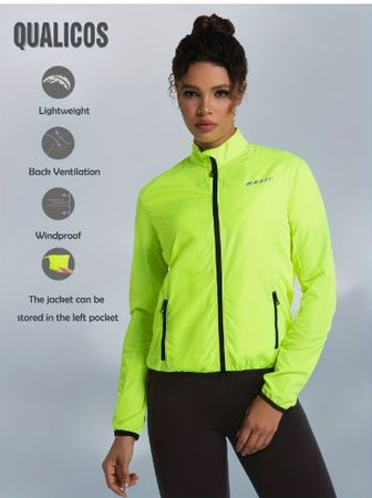 NEUE Damen Bike Jacke / Velojacke knall gelb Gr. S - 226373