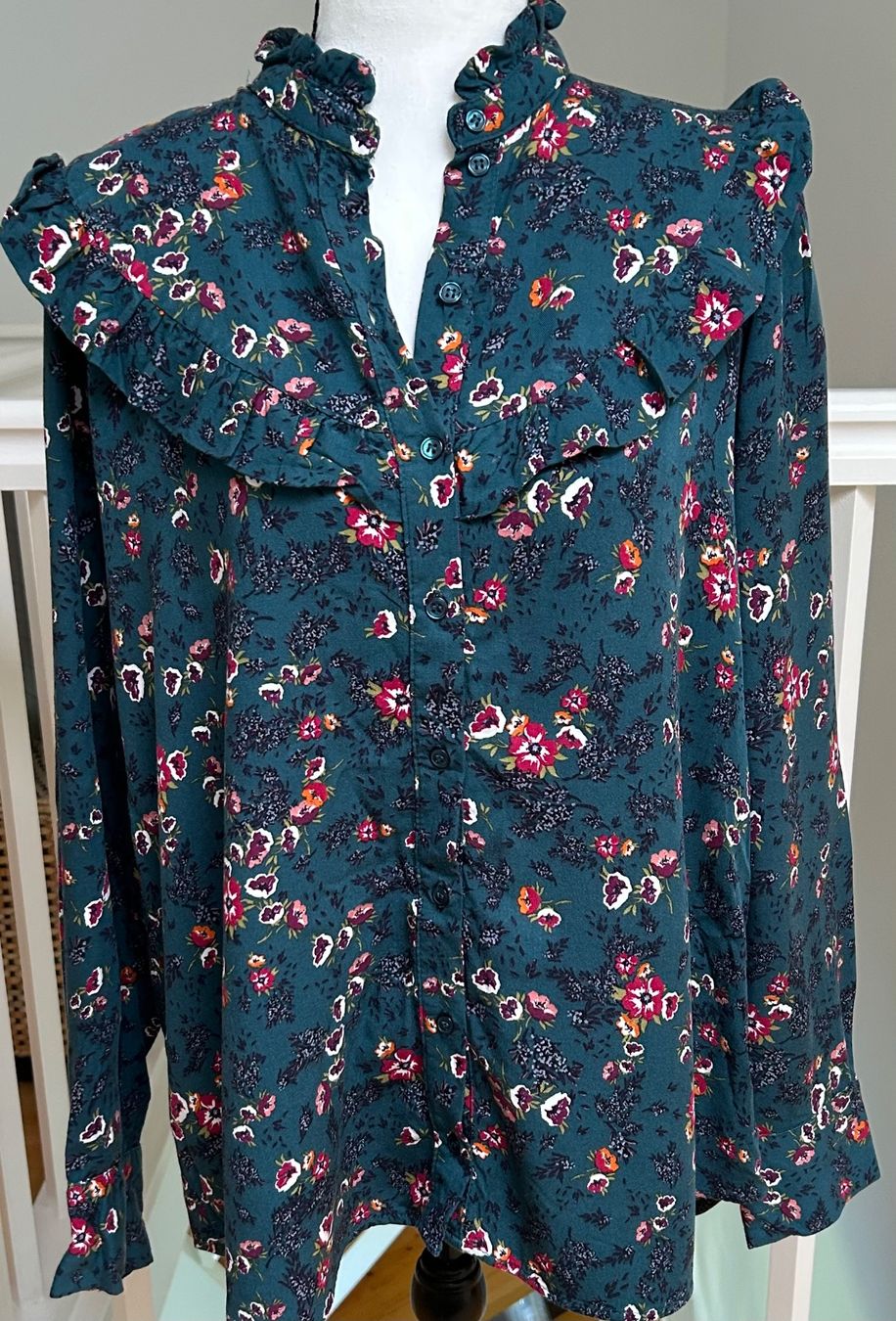 Promod Camicette: Bluse von Promod Blumenmuster , Gr. M – Usato da Geneve venduto da jua_b7nb