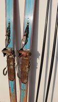 Vintage - Abfahrt - Ski - Dekoration