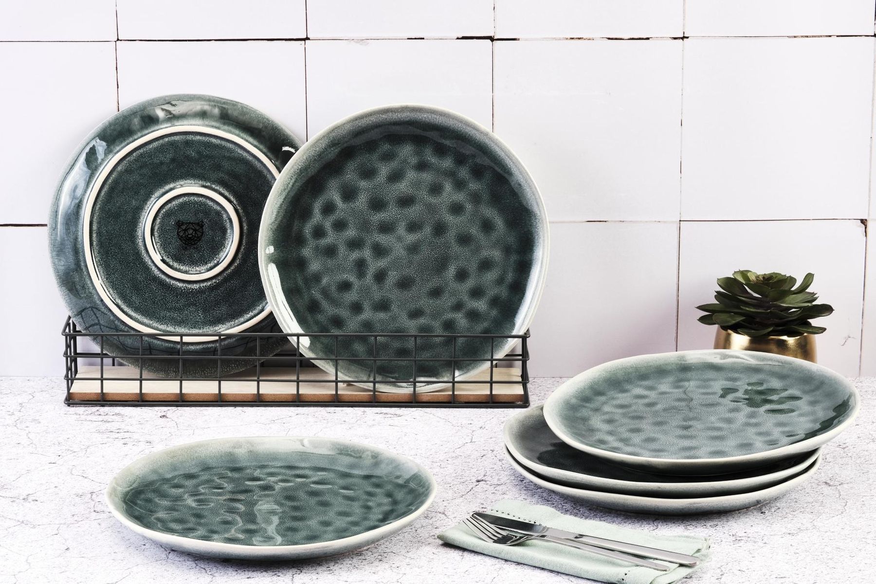 Services de table: Teller-Set MOON Ø28,5cm – Neuf avec emballage d'origine à Bremgarten AG par simpliCH 3