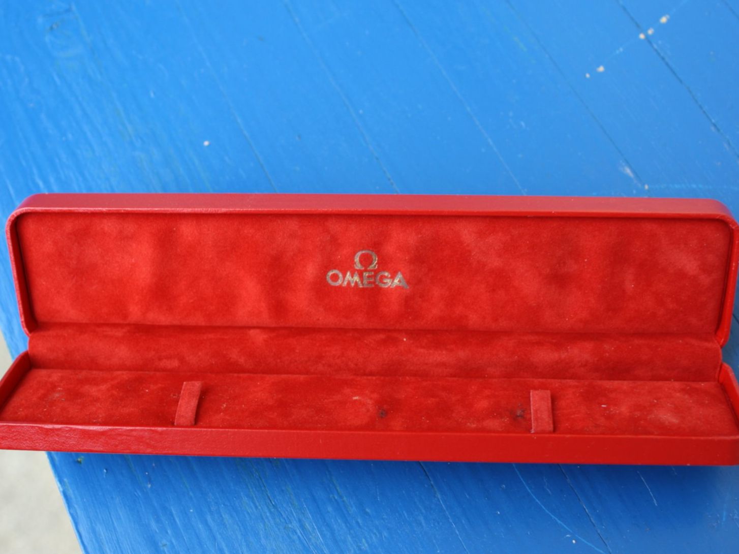 Omega Scatole porta orologi: OMEGA UHRENBOX UHRENETUI – Usato da Wauwil venduto da Pneuedy 1