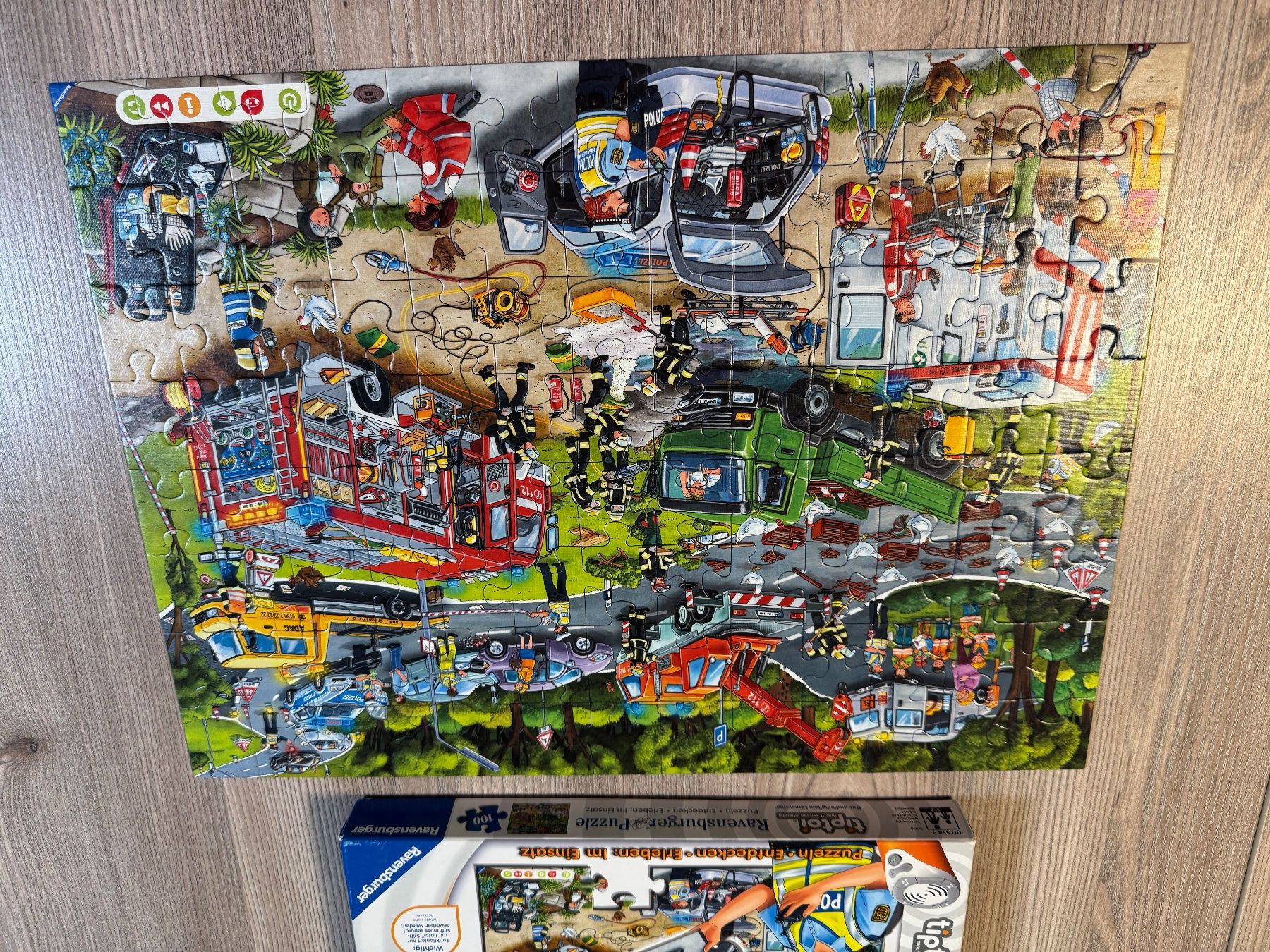 Ravensburger Puzzle: Ravensburger Tiptoi Puzzle "Im Einsatz" 100 Teile, komple... – Usato da Diegten venduto da Sandor29388 5