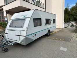 Wohnwagen Knaus Efelland 560, mit Vorzelt, frisch ab MFK