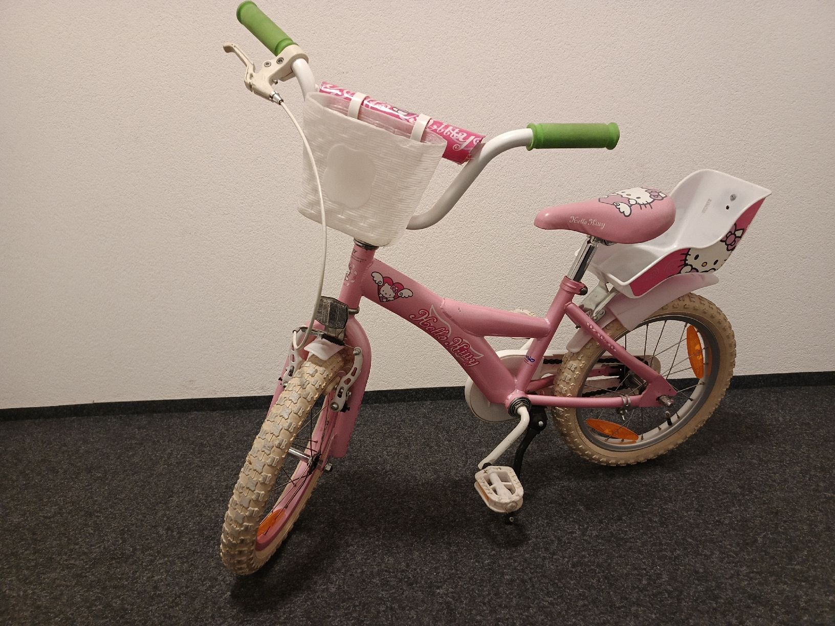 Velos: Mädchenvelo Hello Kitty 16 Zoll ab Service – Gebraucht aus Amriswil von FahrRadService 2