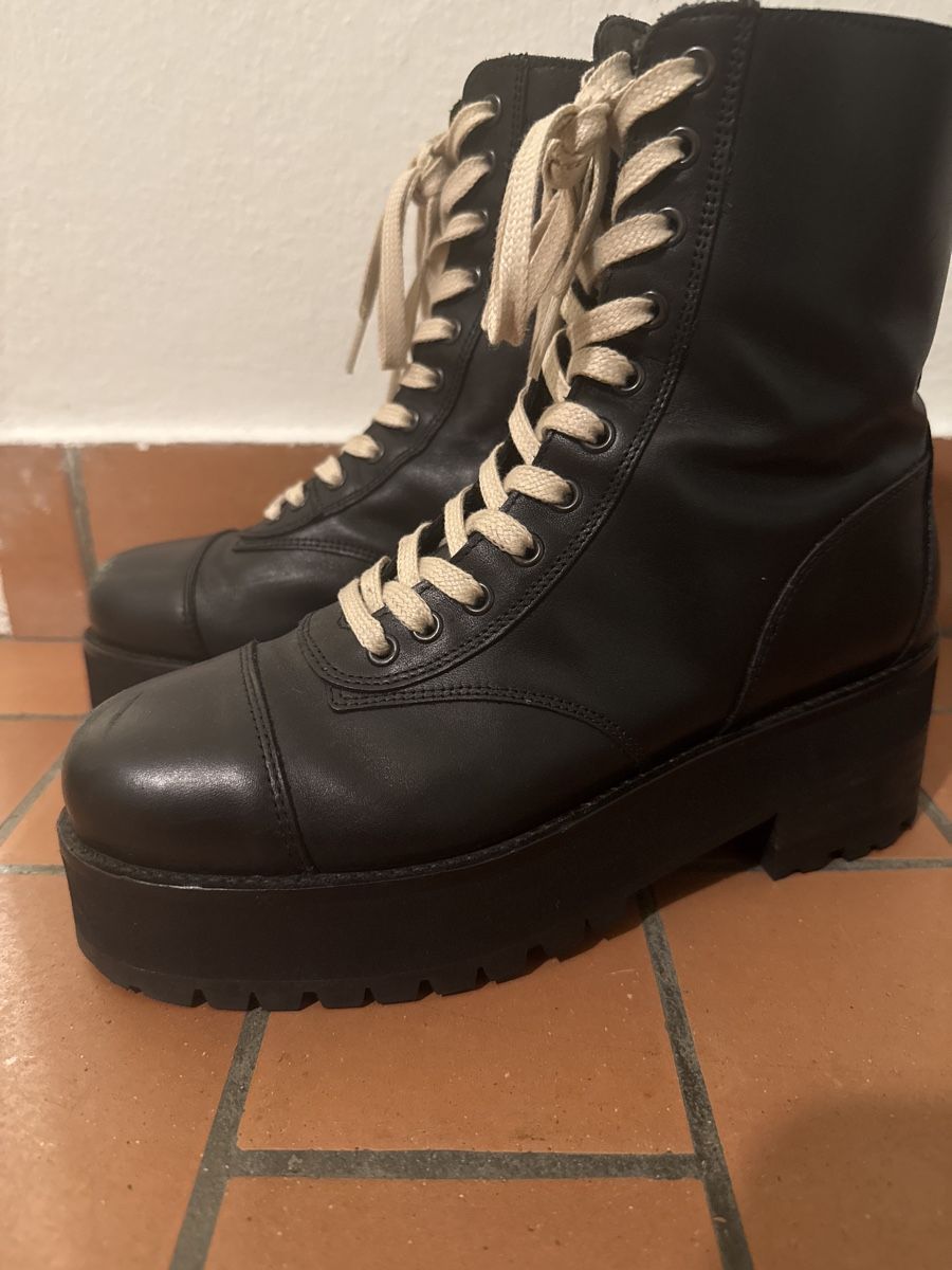 Kooples Scarpe da donna: The Kooples Leder Boots Gr. 38 Plateau – Usato da Meilen venduto da don_9hgn 4