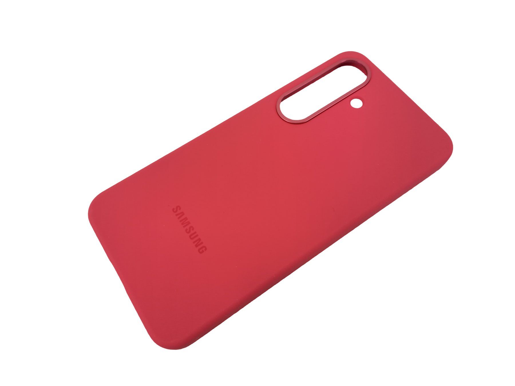 Samsung Cover & Protezioni schermo: SAMSUNG Galaxy S25 Silikon Handyhülle rot – Nuovo (secondo la descrizione) da Männedorf venduto da Restwert_Maennedorf