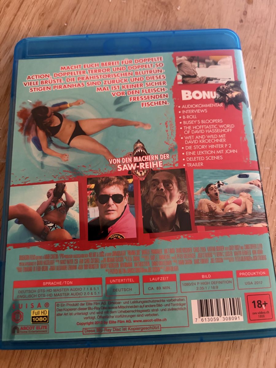 Alle DVDs: Piranha 2  – Gebraucht aus Teufenthal AG von Hilger1 1