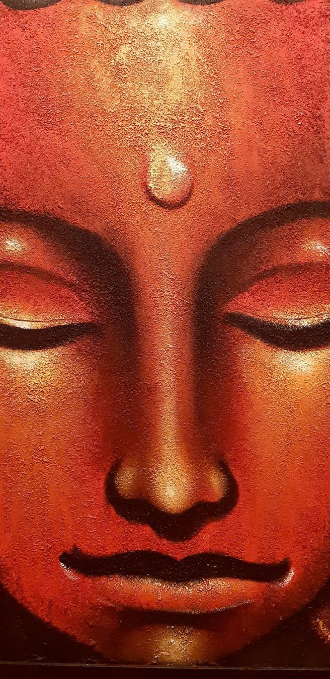 Dipinti: Grosses Buddha Bild  -  85 x 67 – Usato da Tagelswangen venduto da BrigittaC01 2