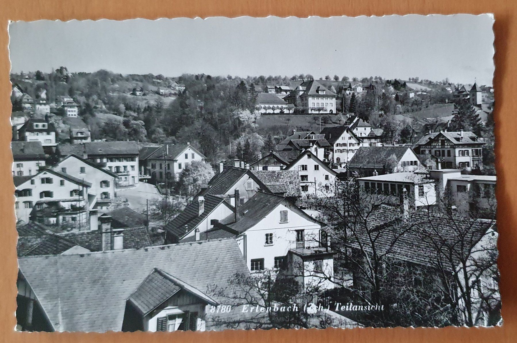Cartoline postali: Eschenbach 1955 - Teilansicht – Usato da Kreuzlingen venduto da Rschweiz1