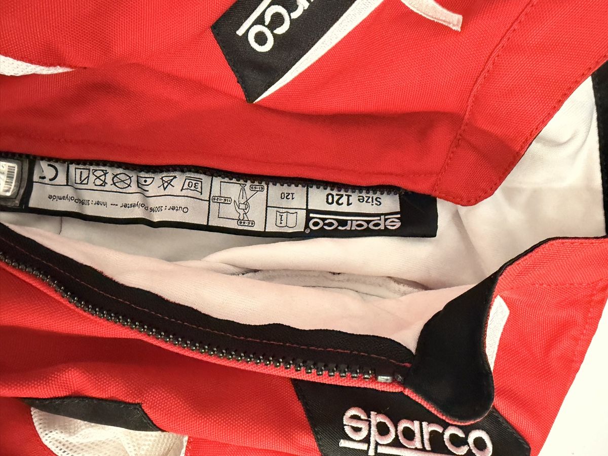 Completi: Combinaison Sparco K-Formula rouge taille 120 – Nuovo (secondo la descrizione) da Bellevue venduto da Doliveirajo7 3